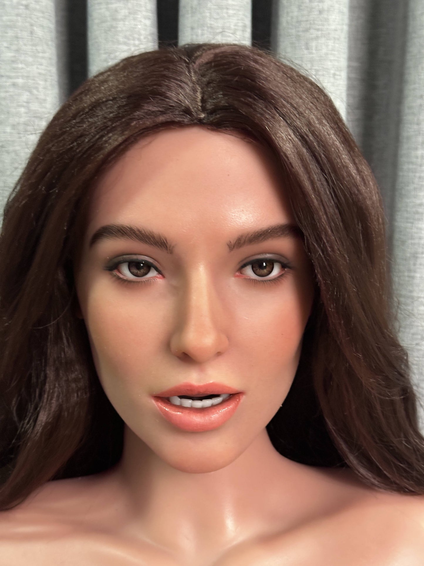 『Best Value Sex Doll $1500-$2500』US In Stock - 160cm (5’3”), J-Cup, Full Silicone, Tan Skin, Head ZXE217_1 SLE 2.0 BBW Big Booty Sex Doll
