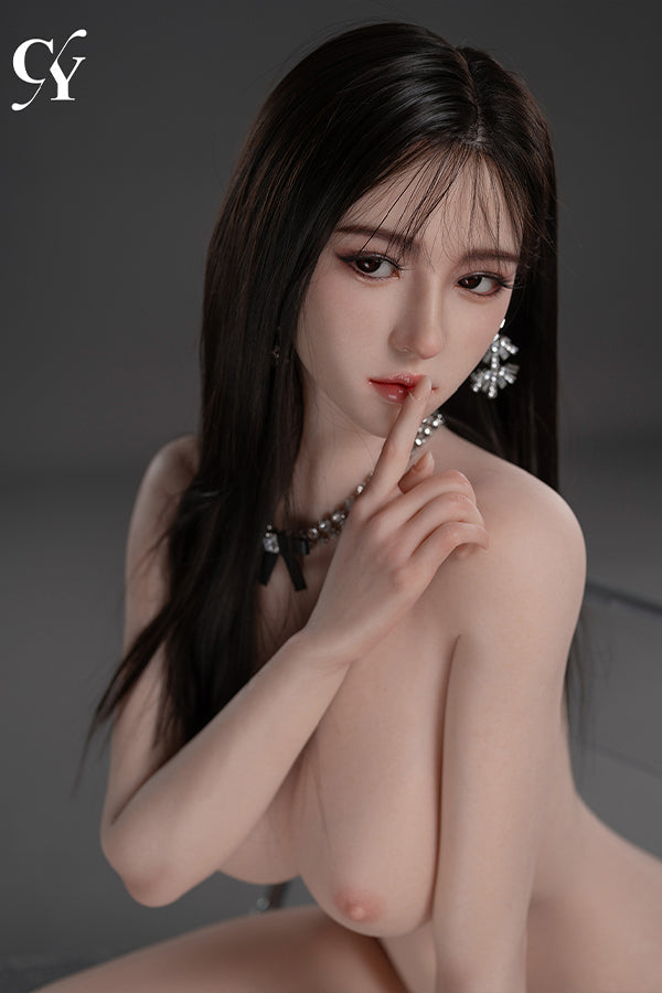 168cm/5ft6 F-Cup Silicone Head Asian Sex Doll - Zhimin