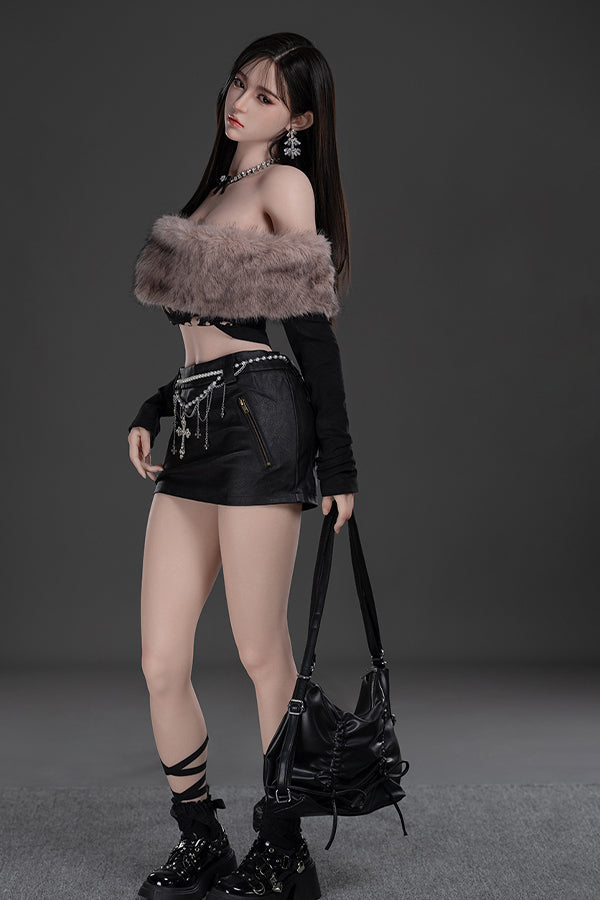 168cm/5ft6 F-Cup Silicone Head Asian Sex Doll - Zhimin