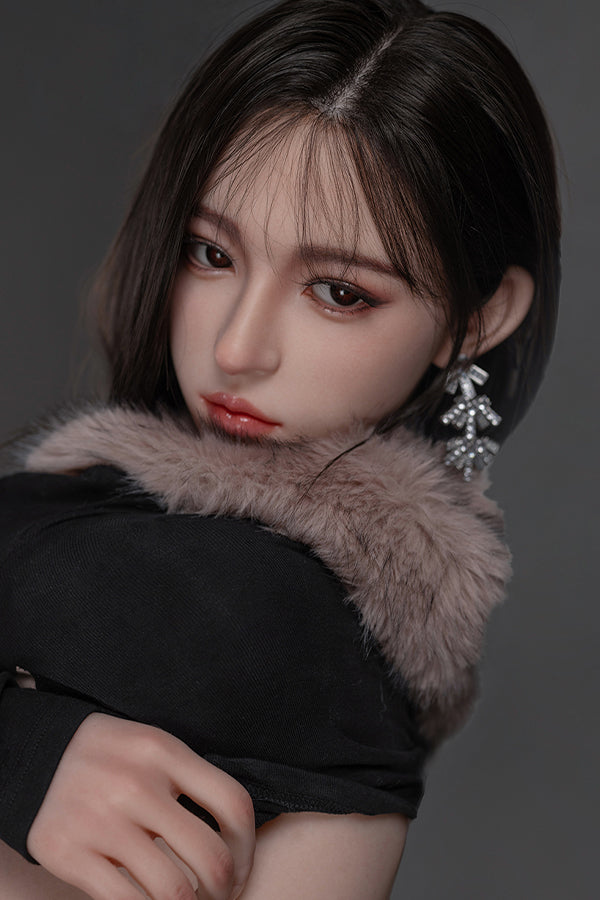 168cm/5ft6 F-Cup Silicone Head Asian Sex Doll - Zhimin