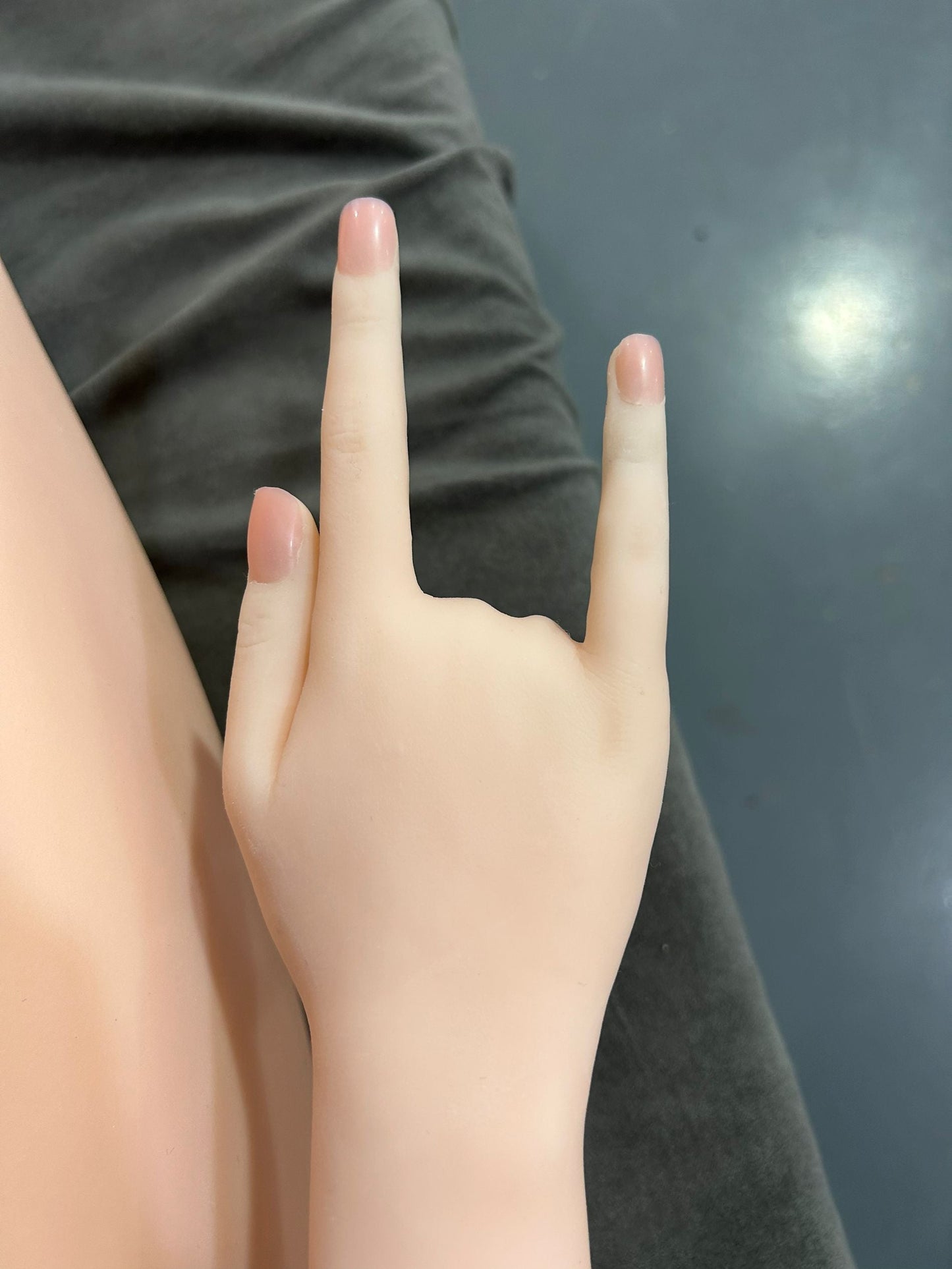 EU In Stock - 159cm/5ft3 E-Cup Silicone Head Sex Doll SG3 - Ada Natural