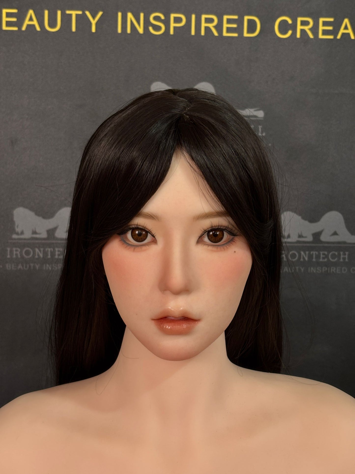 EU In Stock - 159cm/5ft3 E-Cup Silicone Head Sex Doll - SG5 Natural