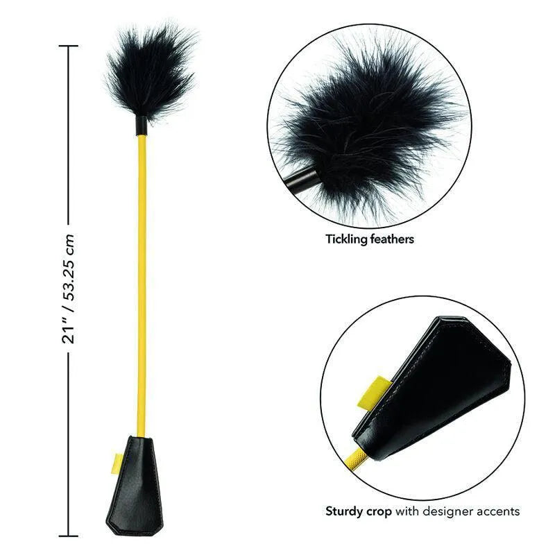 Accessoire Bdsm Plume Chatouillante Fausse Fourrure