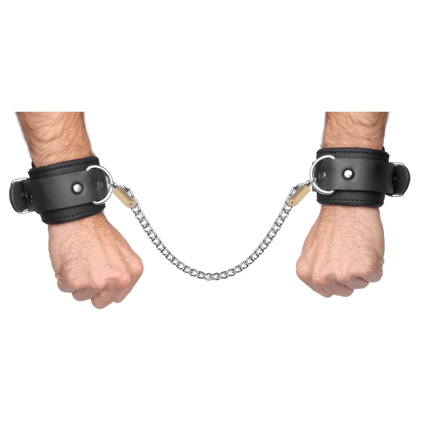 Neoprene Cuffs with Locking Chain