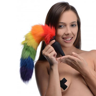 Rainbow Tail Plug