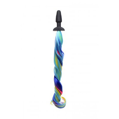 Rainbow Pony Tail Plug