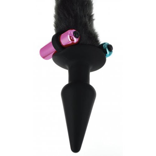 Cat Tail Anal Plug & Mask Set