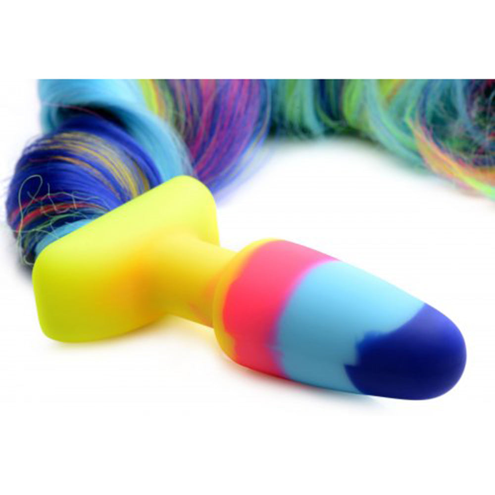 Rainbow Unicorn Tail Plug