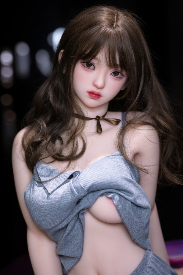 EU In Stock - 157cm/5ft2 E-cup Korean Lovely Big Boobs Sex Doll - Solene