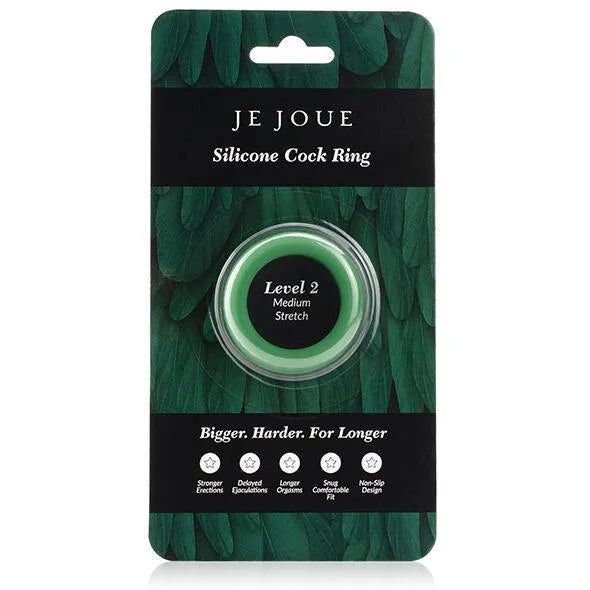Anneau En Silicone Vert Pour Érections Puissantes