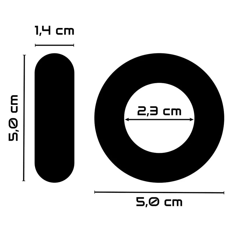 Anneau Pénien Hypoallergénique TPE Confort et Performance