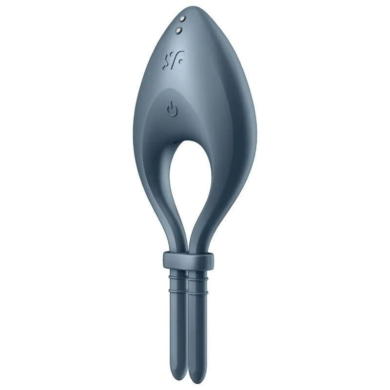 Anneau Pénien Vibrant Réglable Silicone Médical Satisfyer