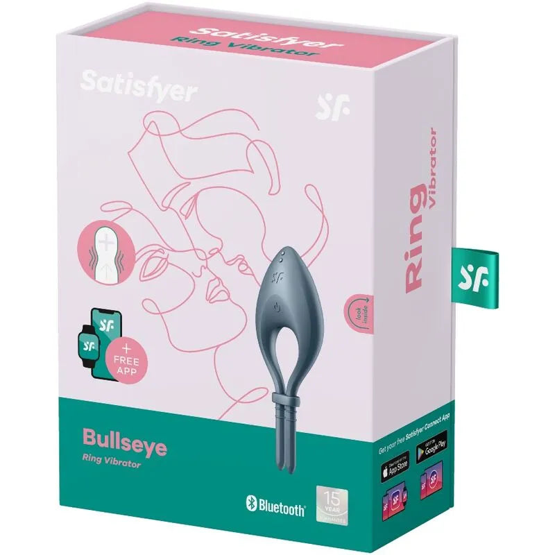 Anneau Pénien Vibrant Réglable Silicone Médical Satisfyer