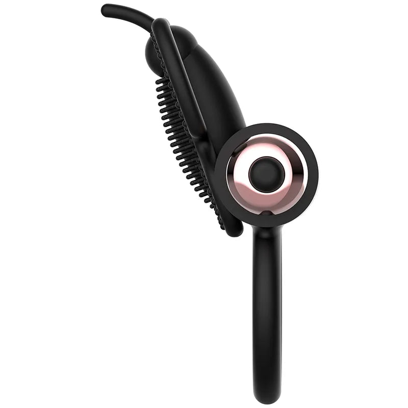 Anneau Vibrant Silicone Luxe Pour Couples