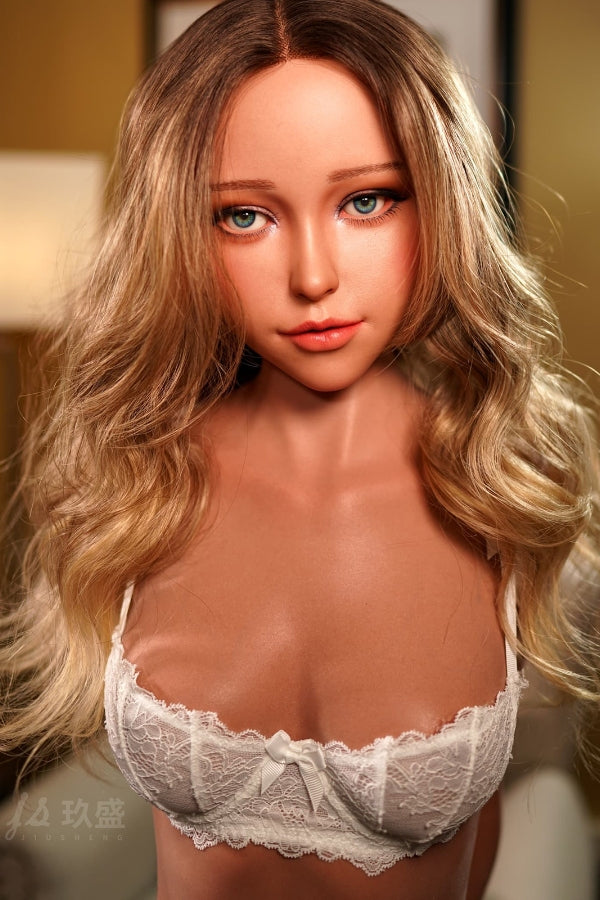 148cm/4ft10 B-cup Small Breast  Silicone Sex Doll - Arisa