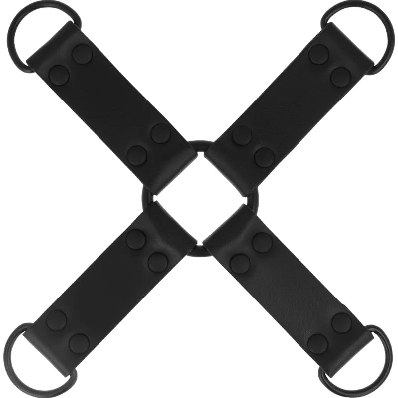 Attache Multiple En Cuir Végétalien Bdsm