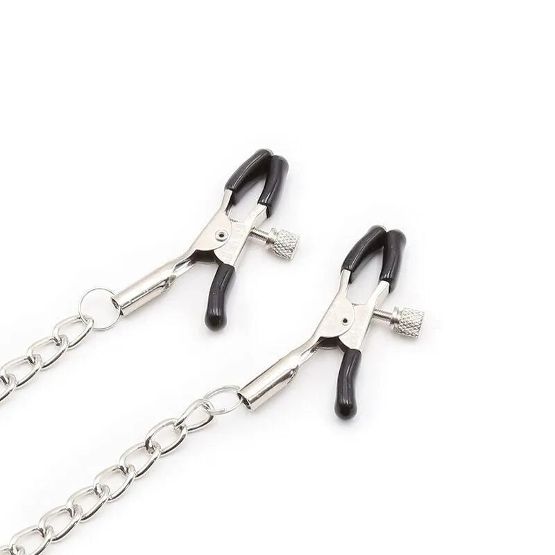 Bâillon Bdsm Avec Pinces À Tétons
