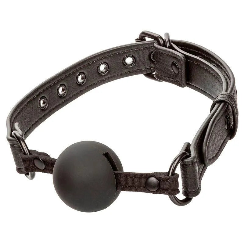 Bâillon Boule Silicone Réglable Sécurité Bdsm
