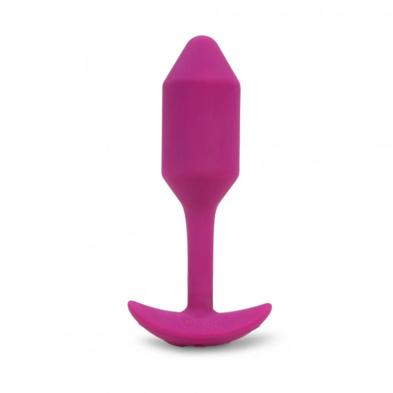 Vibrating Snug Plug Weighted