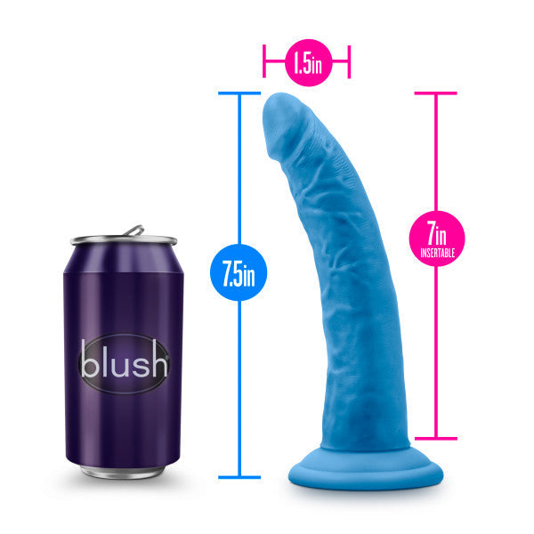 7,5" Dildo aus Silikon mit doppelter Dichte