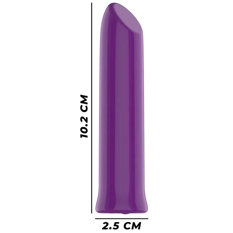 Balle Vibrante En Silicone Violet Étanche