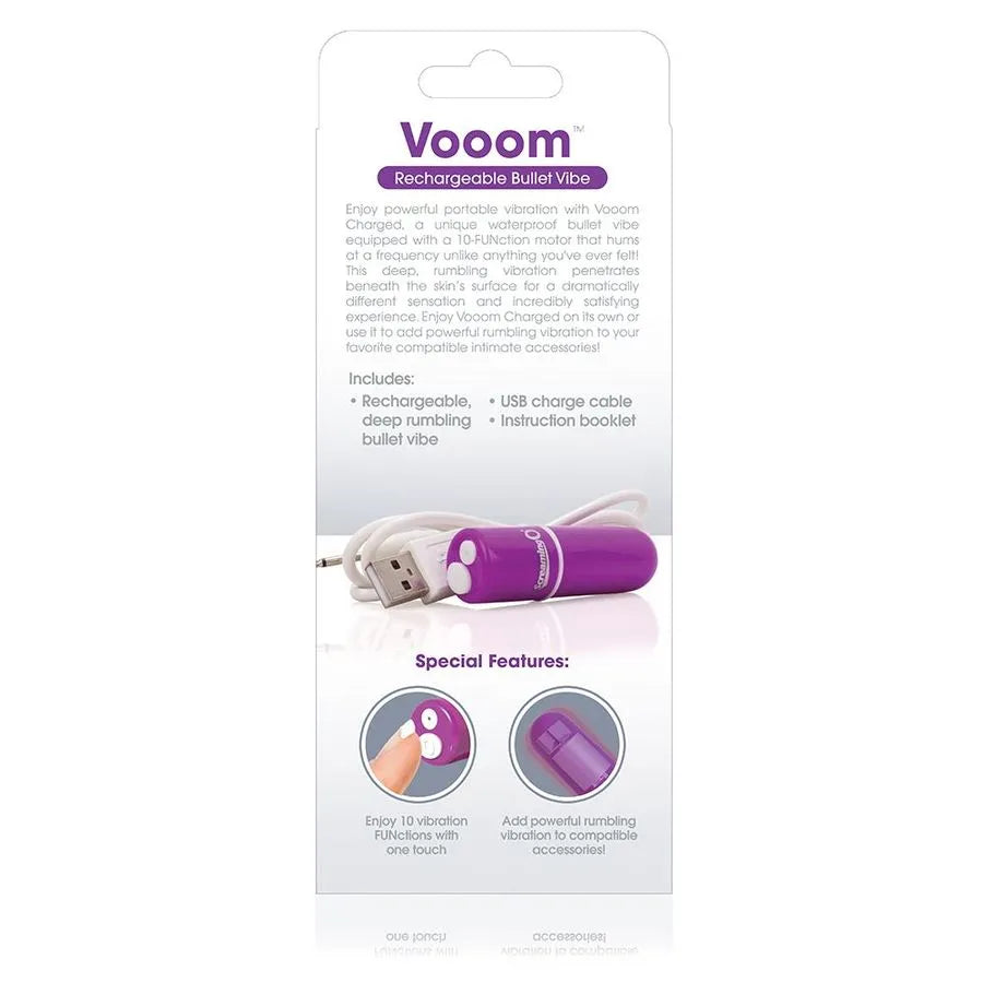 Balle Vibrante Lilas Rechargeable Usb