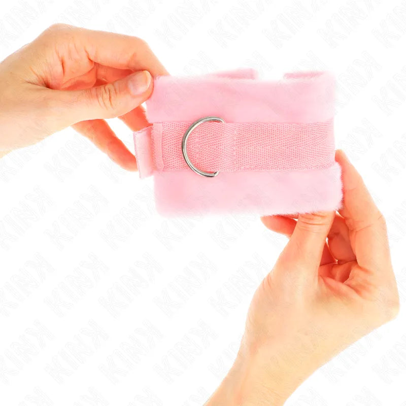 Bandes Poignet BDSM Cuir Végétalien Confort Durable