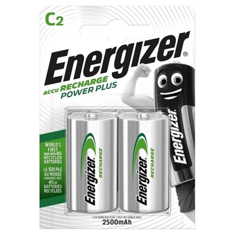 Batteries Rechargeables C Nimh Energizer 2500Mah