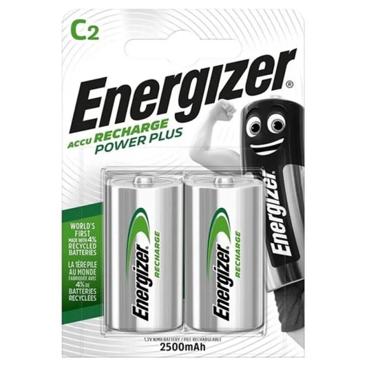 Batteries Rechargeables C Nimh Energizer 2500Mah