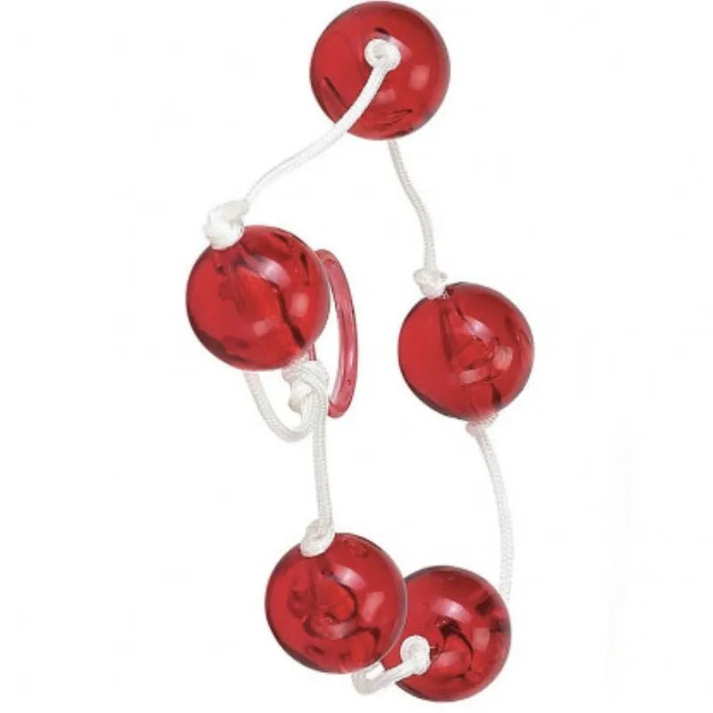 Boules Anales Rouges Débutants Expérience Intense