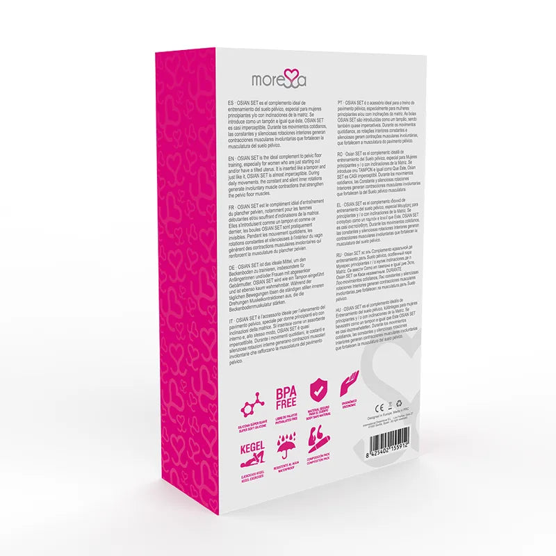 Boules de Geisha Silicone Moressa Hypoallergéniques