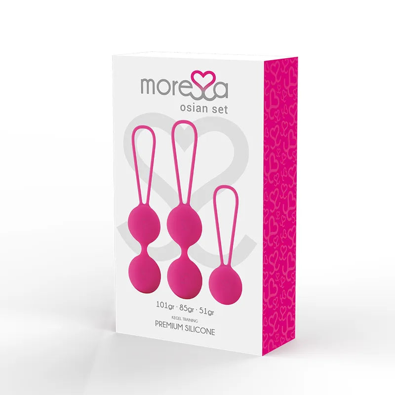 Boules de Geisha Silicone Moressa Hypoallergéniques