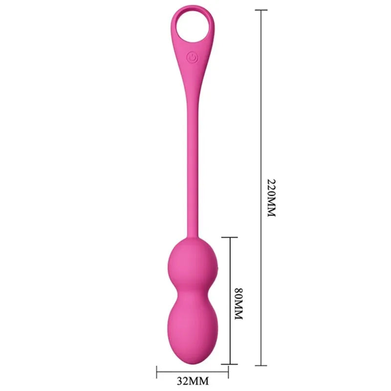 Boules De Kegel Vibrantes Silicone Rose