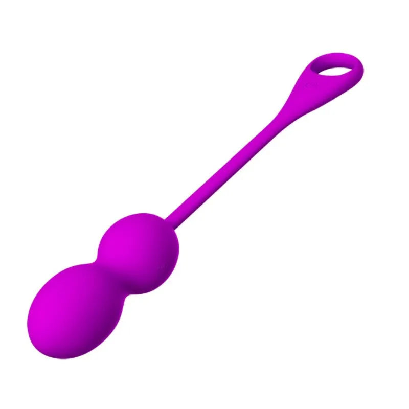 Boules De Kegel Vibrantes Violettes Avec Application