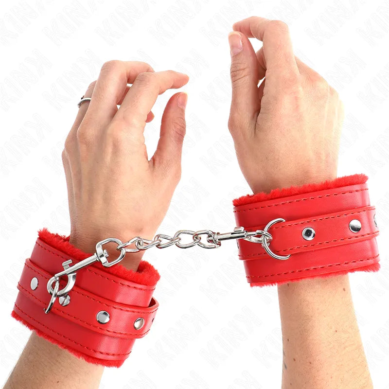 Bracelets Bdsm Confort En Cuir Végétalien