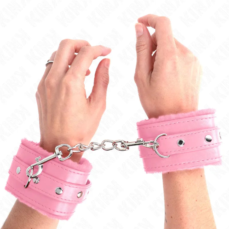 Bracelets Bdsm Confort Réglables En Cuir