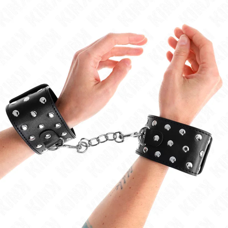 Bracelets Bdsm Confortables En Cuir Haut De Gamme