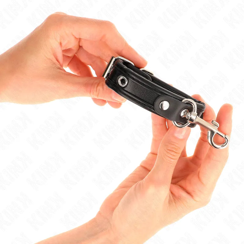 Bracelets BDSM Cuir Véritable Confort Inégalé