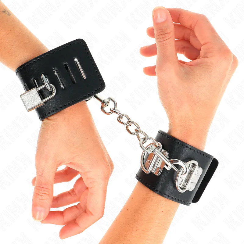 Bracelets Bdsm Cuir Haute Qualité Kink