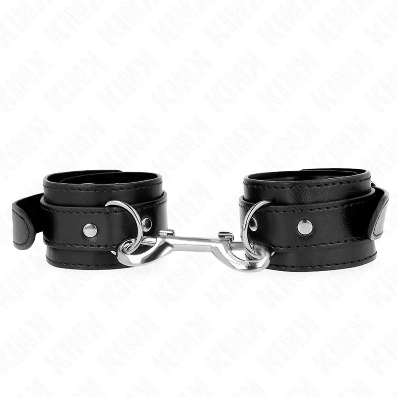 Bracelets Bdsm Cuir Végétalien Confort Sécurisé