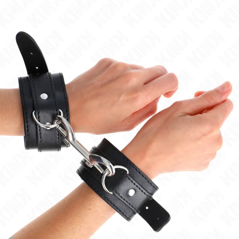 Bracelets Bdsm Cuir Végétalien Confort Sécurisé