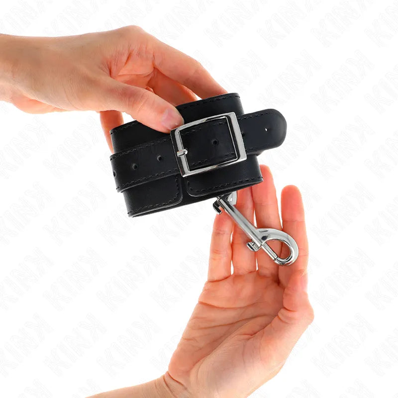 Bracelets Bdsm Cuir Végétalien Confort Sécurisé