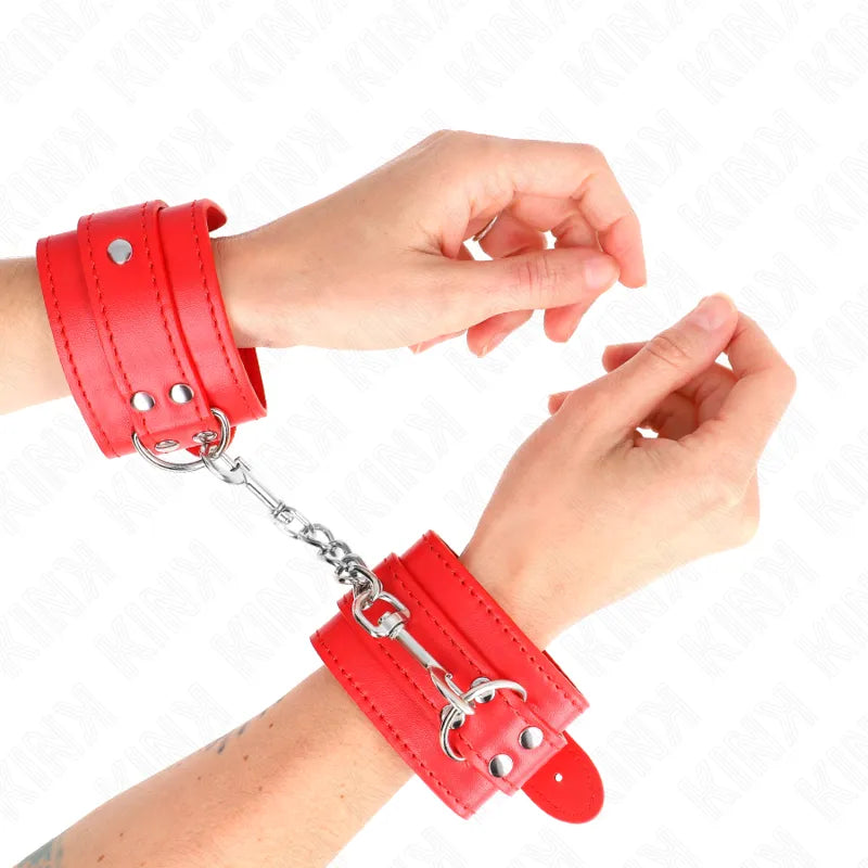 Bracelets Bdsm En Cuir Confortables Et Sécurisés