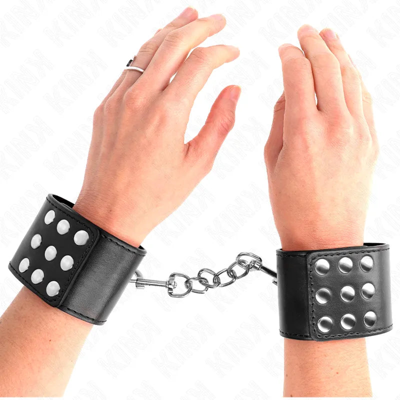Bracelets Bdsm En Cuir De Haute Qualité