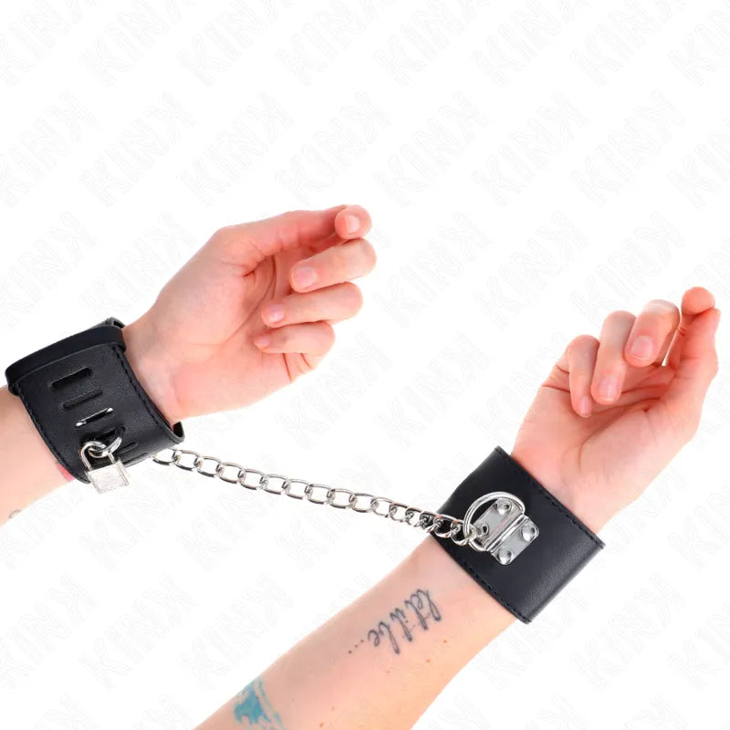 Bracelets BDSM cuir véritables haute qualité élégants