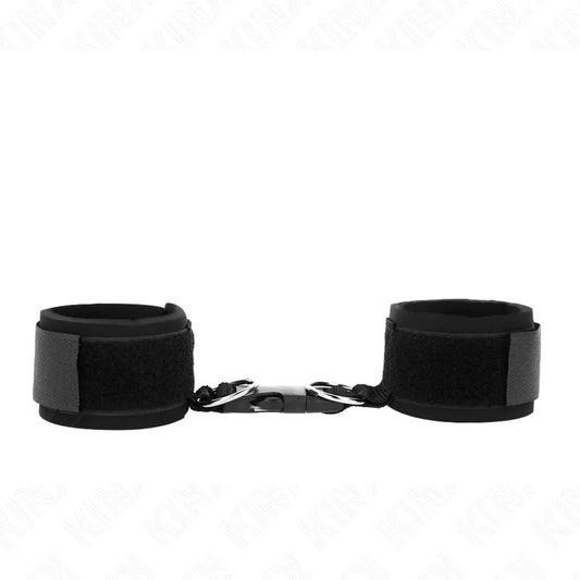Bracelets BDSM cuir véritable pour séances confortables