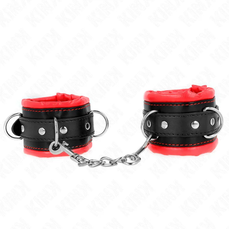 Bracelets BDSM cuir haute qualité ajustables confortables