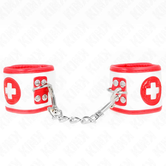 Bracelet BDSM cuir véritable confort et sécurité