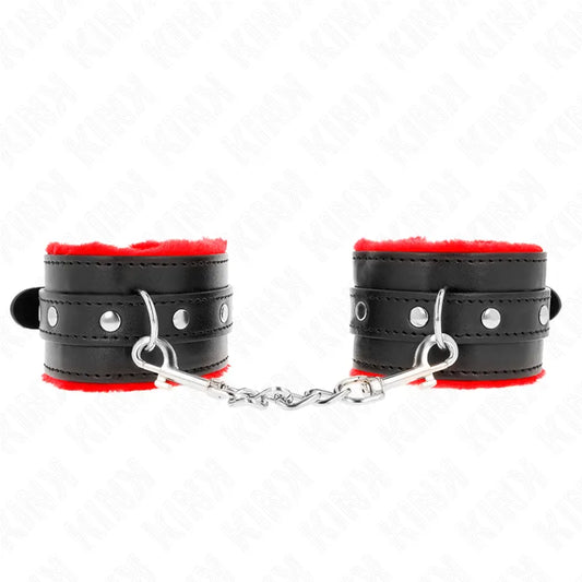 Bracelets cuir véritable BDSM ajustables robustes élégants
