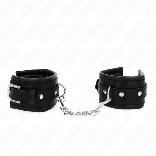 Bracelets BDSM cuir luxe confort ajustable